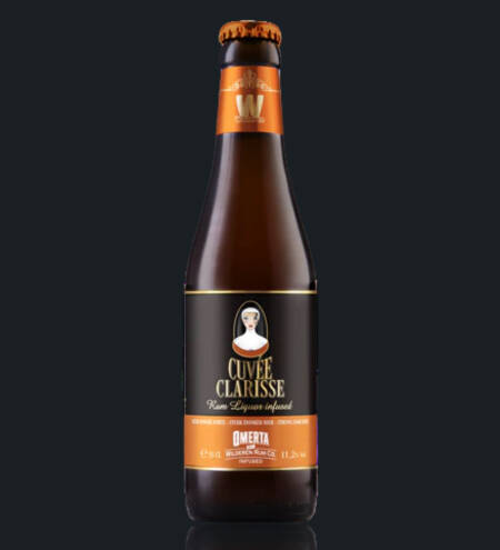 NEW - Cuvée Clarisse Omerta Rum liquor Infused 4x33cl